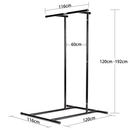Gravity Fitness Portable Pull up Rack & Bag, Optional Extension Kit