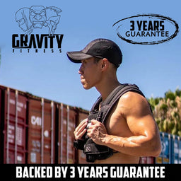 Gravity Fitness 10kg & 20kg Weighted Vest